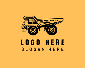 Construction - Construction Dump Truck logo design