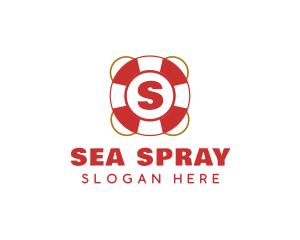 Lifeguard Float Safe Emergency logo design