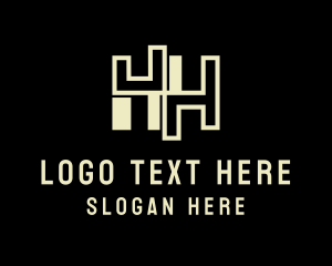 Corporate - Generic Agency Letter HH logo design