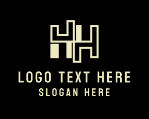Simple - Architecture Building Construction Letter H logo design