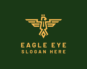 Eagle Army Crest logo design