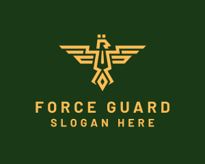 Enforcer - Eagle Army Crest logo design