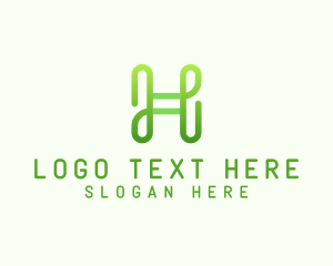 Enterprise - Modern Creative Gradient Letter H logo design