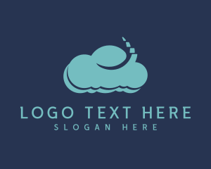 Data - Digital Programming Cloud logo design