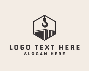 Brown - Freight Container Shipping logo design