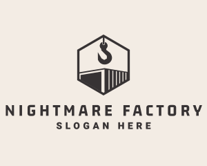 Freight Container Shipping  logo design