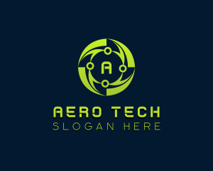 Cyber Tech Developer logo design