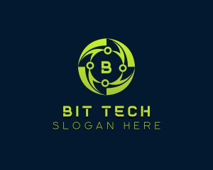 Cyber Tech Developer logo design