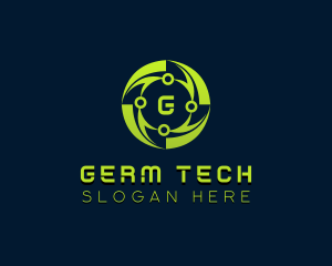 Cyber Tech Developer logo design