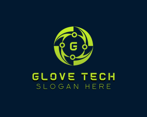 Cyber Tech Developer logo design