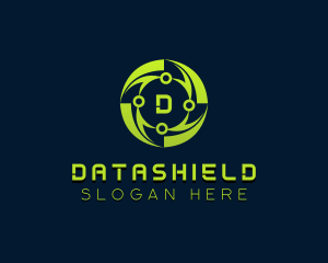 Cyber Tech Developer logo design