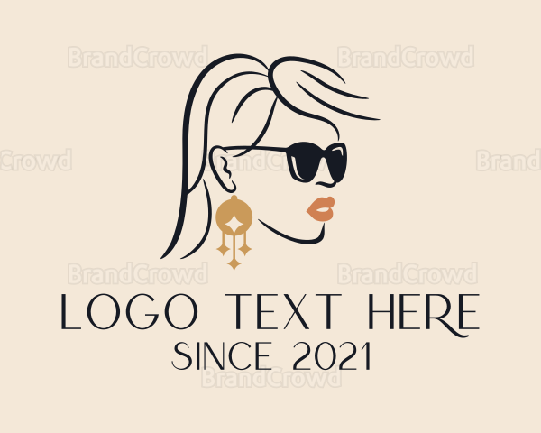 Woman Styling Accessory Logo
