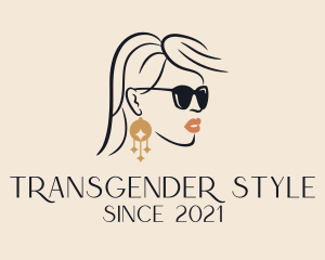 Woman Styling Accessory  logo design