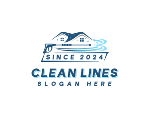 Cleaner Pressure Washing logo design