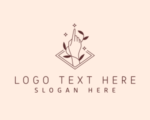Female - Hand Female Skincare logo design