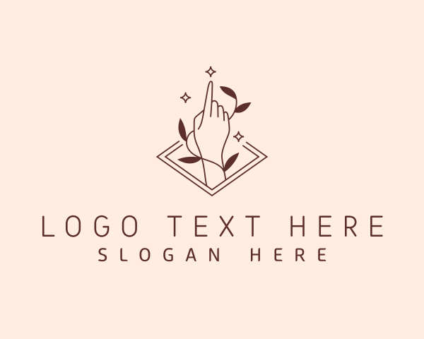 Skincare - Hand Female Skincare logo design