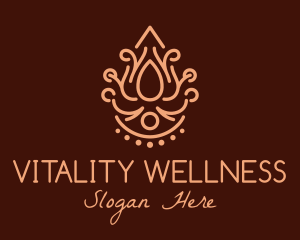 Wellness Organic Oil  logo design