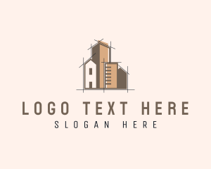 Cityscape - City Building Architecture logo design