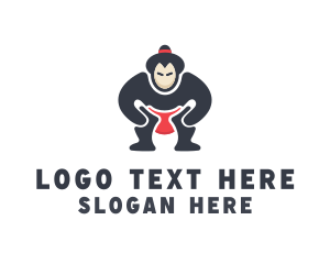 Epic - Japan Sumo Wrestler logo design