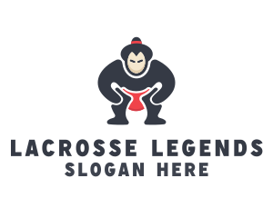 Japan Sumo Wrestler logo design