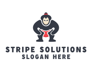 Japan Sumo Wrestler logo design