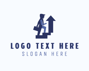 Standing - Office Job Employee logo design