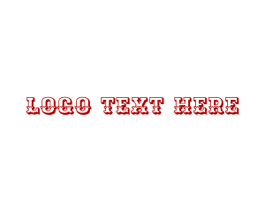 Texas - Western Serif Wordmark logo design