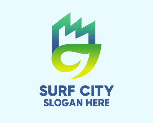 Green City Construction logo design