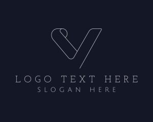 Letter V - Fashion Jewelry Accessory logo design