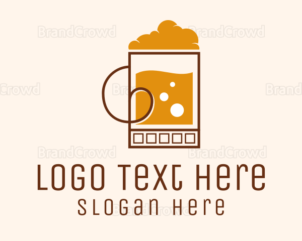 Mediterranean Beer Mug Logo