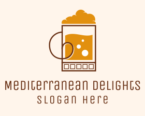 Mediterranean - Mediterranean Beer Mug logo design