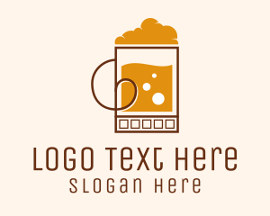 Mediterranean Beer Mug Logo