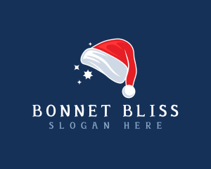 Bonnet - Christmas Santa Hat logo design