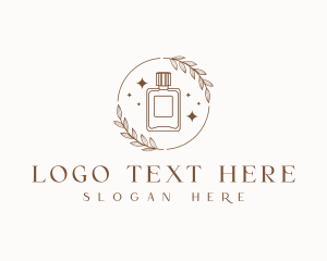 Bottle - Organic Scent Perfume logo design