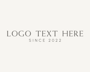 Minimalist Business Company logo design