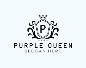 Premium Royal Shield logo design