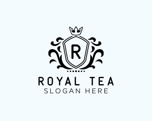 Premium Royal Shield logo design