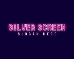 Game Streaming - Pink Cyber Neon logo design