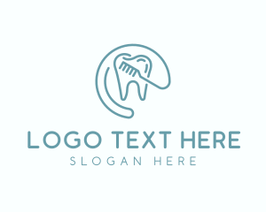 Toothbrush Dental Clinic Logo