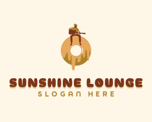 Donut Cafe Musician  logo design