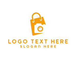 Camera - Camera Shopping Bag logo design