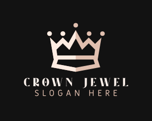 Luxe Crown Jewel logo design
