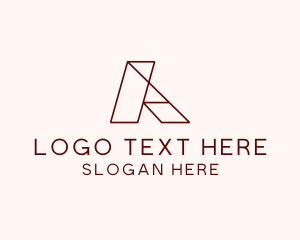 Professional - Startup Business Letter A Enterprise logo design