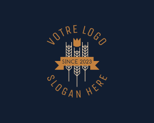 Night Club - Crown Wheat Brewery logo design