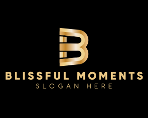 Premium Luxury Deluxe Letter B logo design