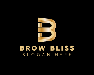 Premium Luxury Deluxe Letter B logo design