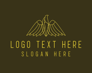 Avian - Wildlife Bird Wings logo design