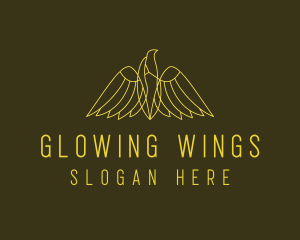 Wildlife Bird Wings logo design