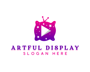 Starry Night Media Player logo design