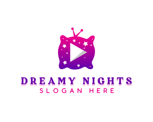 Starry Night Media Player logo design